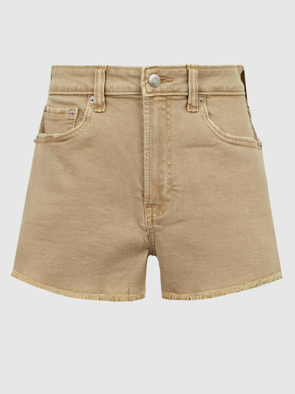 GAP Pantaloni scurți high rise khaki pentru adolescenți GAP