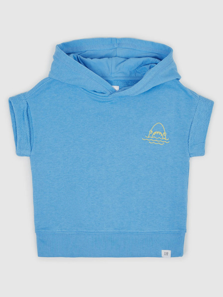 GAP Baby tricou din hanorac cu rechin GAP