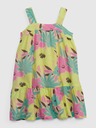 GAP Rochie pentru copii cu imprimeu floral și bretele GAP
