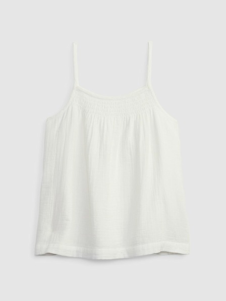 GAP Top din bumbac cu bretele pentru copii GAP