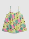 GAP Top floral pentru copii, cu bretele GAP