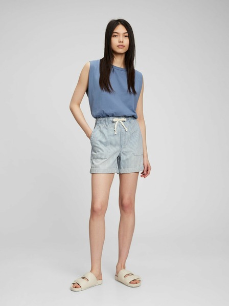 GAP Shorts din denim cu dungi GAP