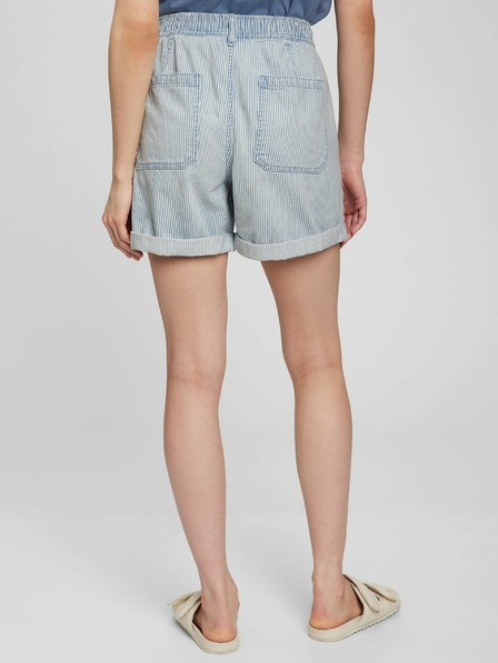 GAP Shorts din denim cu dungi GAP