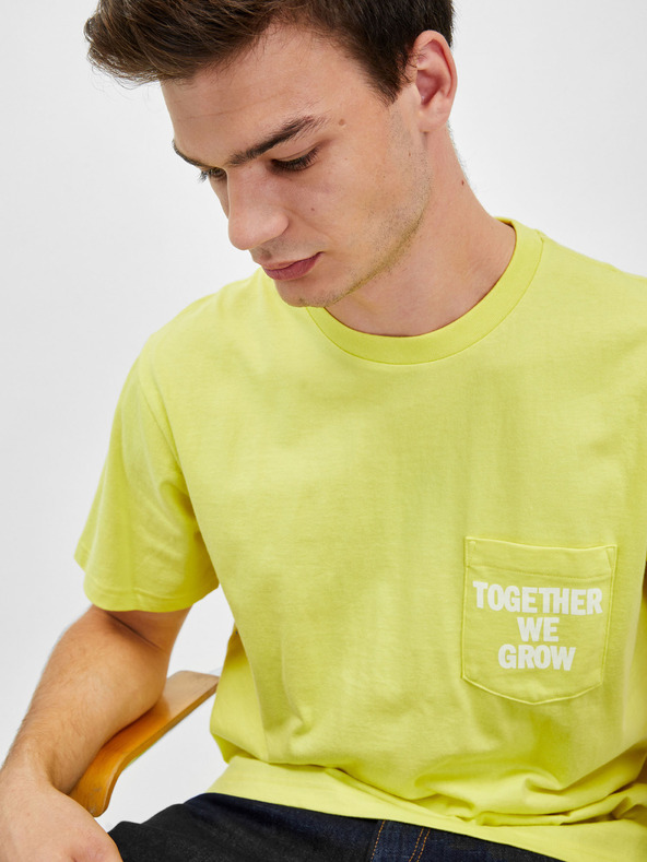 GAP Tricou din bumbac organic Gap × Ron Finley GAP