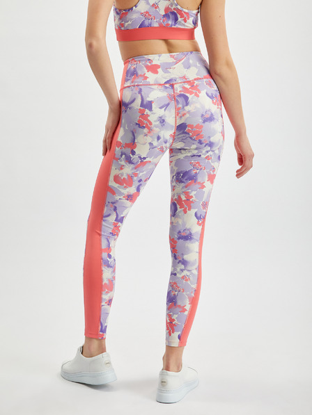 Orsay Colanți sport de damă cu model floral violet deschis ORSAY