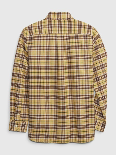 GAP Cămașă în carouri oxford pentru copii GAP