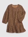 GAP Rochie pentru copii cu model leopard GAP