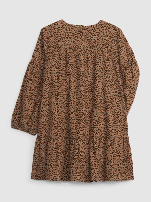 GAP Rochie pentru copii cu model leopard GAP