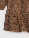 GAP Rochie pentru copii cu model leopard GAP