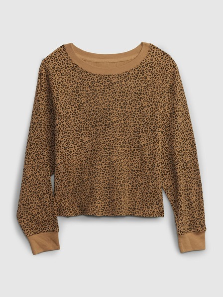 GAP Tricou cu model leopard pentru copii GAP