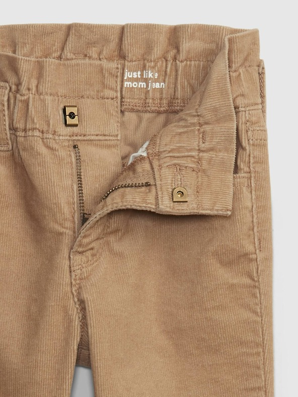 GAP Pantaloni din catifea mom pentru copii GAP