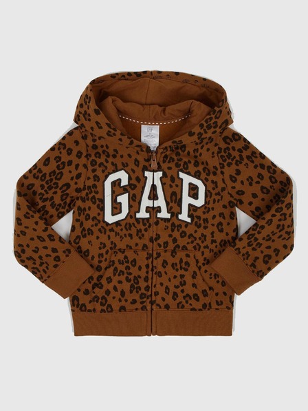 GAP Baby hanorac cu logo leopard GAP