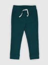 GAP Baby pantaloni din bumbac rib pentru bebeluși GAP