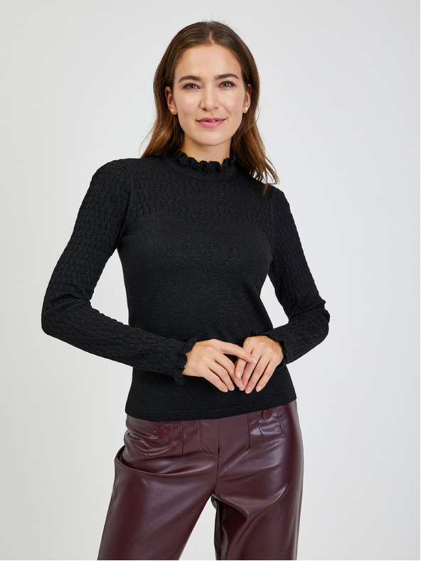 Orsay Pulover negru pentru femei ORSAY
