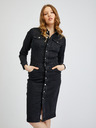 Orsay Rochie de damă neagră din denim ORSAY