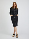 Orsay Rochie de damă neagră din denim ORSAY
