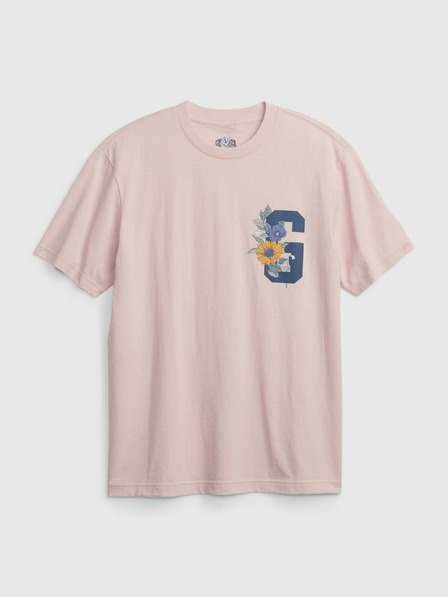 GAP Tricou cu logo floral GAP
