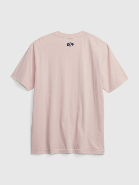 GAP Tricou cu logo floral GAP