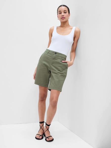 GAP Șort twill mid rise GAP