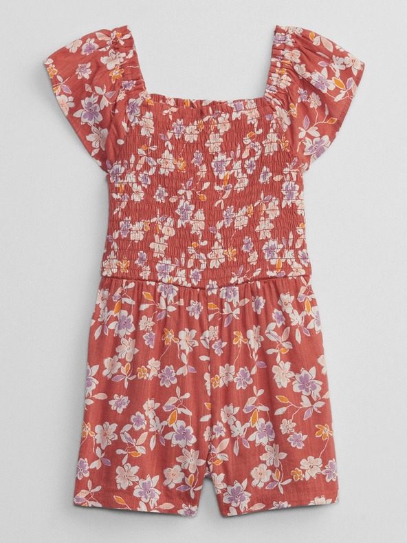 GAP Salopetă pentru copii cu model floral GAP