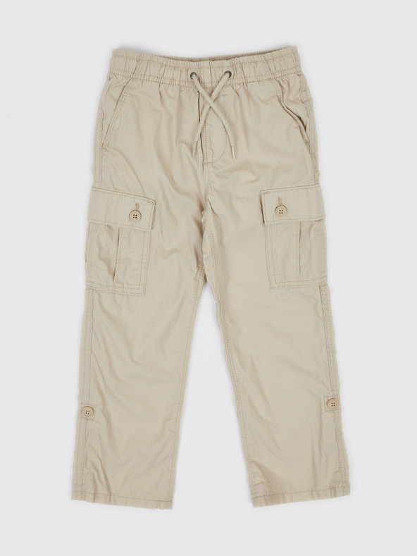GAP Baby pantaloni cargo din bumbac GAP