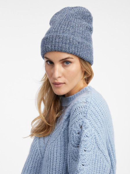 Orsay Șapcă de damă gri-albastru în amestec de lână pentru femei ORSAY