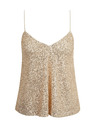 Orsay Top cu paiete aurii pentru femei ORSAY