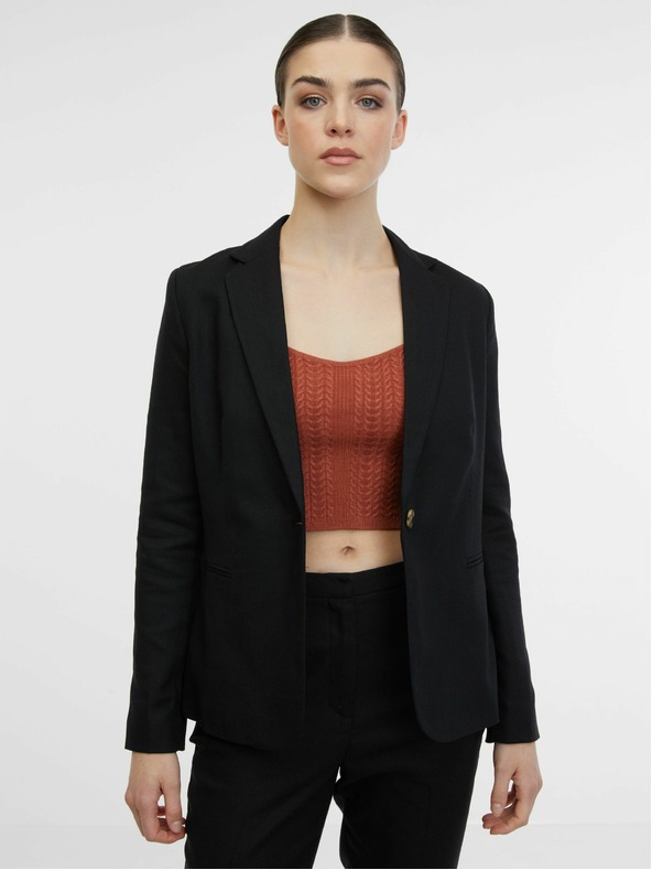 Orsay Sacou negru de damă ORSAY