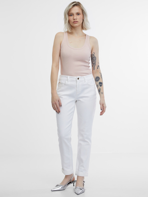 Orsay Blugi boyfriend albi pentru femei ORSAY