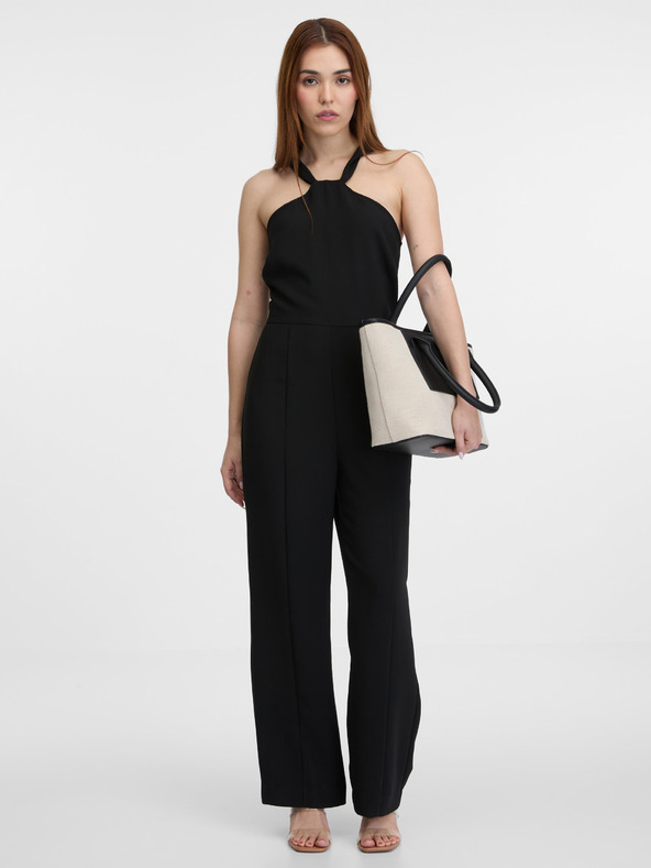 Orsay Salopetă neagră de damă ORSAY