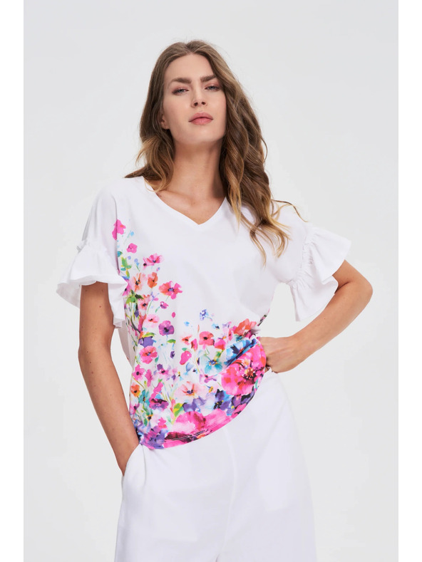 Moodo Tricou pentru femei Moodo cu imprimeu