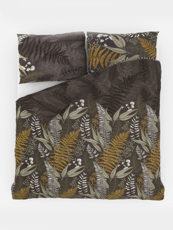 Kvalitex Lenjerie de pat din satin franțuzesc LUXURY COLLECTION 1+2, 240x200, 70x90cm FERIGĂ