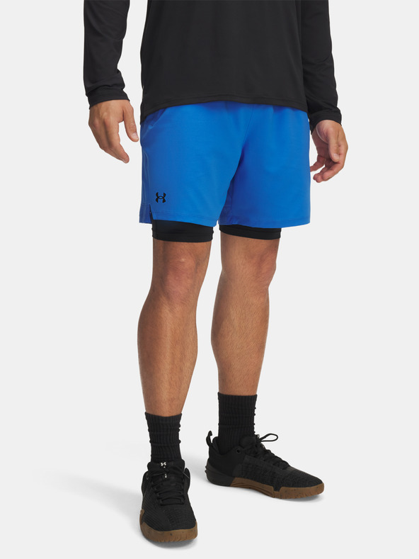 Under Armour Pantaloni scurți pentru bărbați Under Armour UA Vanish Woven 2in1 Sts-BLU