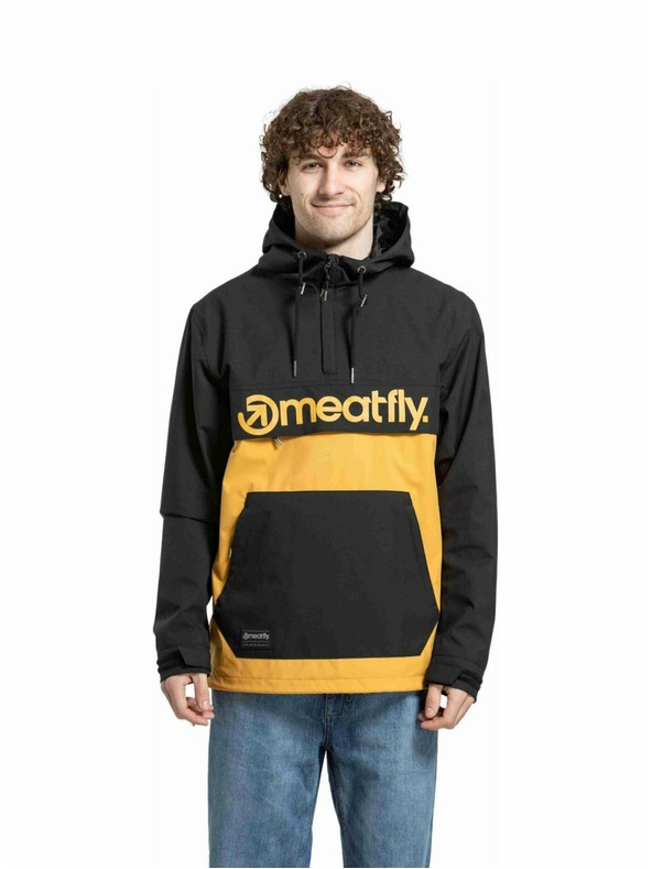 Meatfly Meatfly jachetă stradală pentru bărbați Garen Black / Camel |