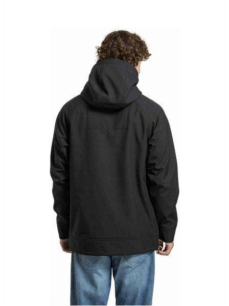 Meatfly Meatfly jachetă softshell pentru bărbați Jax Black / White |