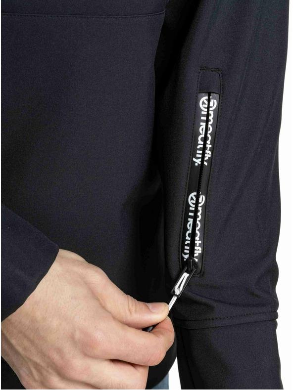 Meatfly Meatfly jachetă softshell pentru bărbați Jax Black / White |