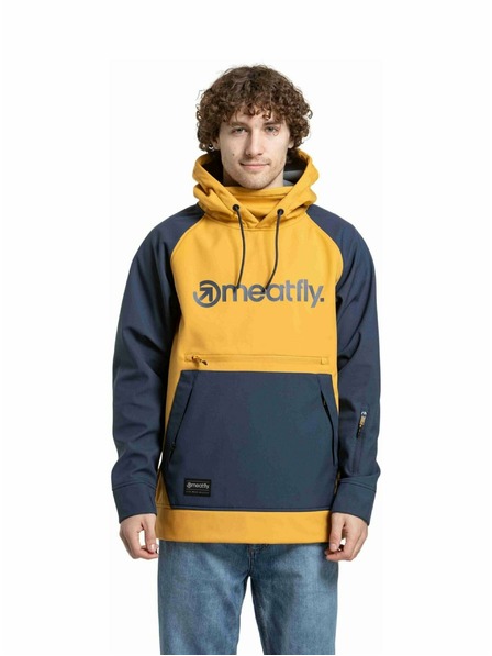 Meatfly Meatfly jachetă softshell pentru bărbați Jax Saphire Blue / Camel |