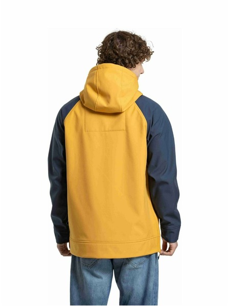 Meatfly Meatfly jachetă softshell pentru bărbați Jax Saphire Blue / Camel |