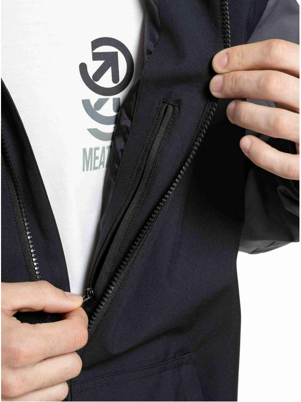 Meatfly Meatfly jachetă stradală pentru bărbați Finn Black / Grey |