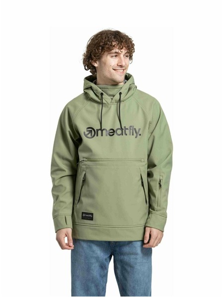 Meatfly Meatfly jachetă softshell pentru bărbați Jax Olive / Black |