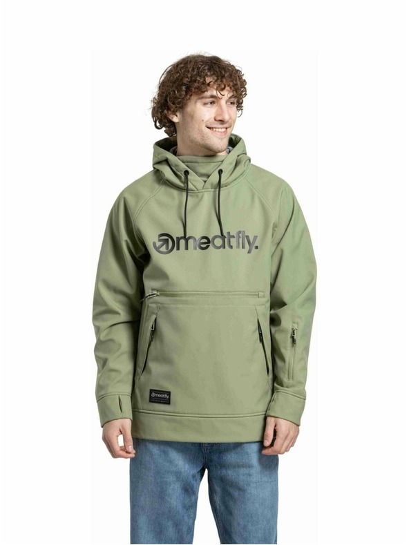 Meatfly Meatfly jachetă softshell pentru bărbați Jax Olive / Black |