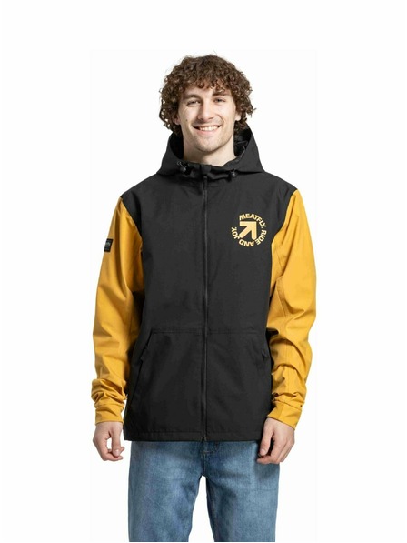 Meatfly Meatfly jachetă stradală pentru bărbați Finn Black / Camel |