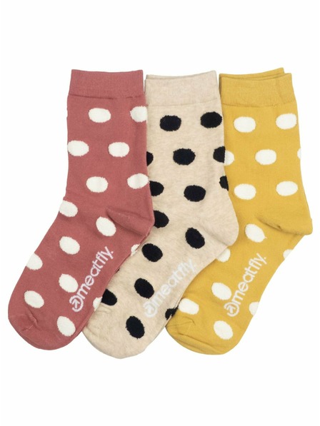 Meatfly Meatfly șosete Lexy Gift Pack Fluffy Dots