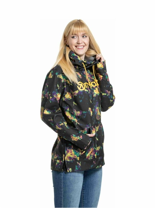 Meatfly Meatfly jachetă softshell damă Alita Acuarelă Întunecată | Multicolor |