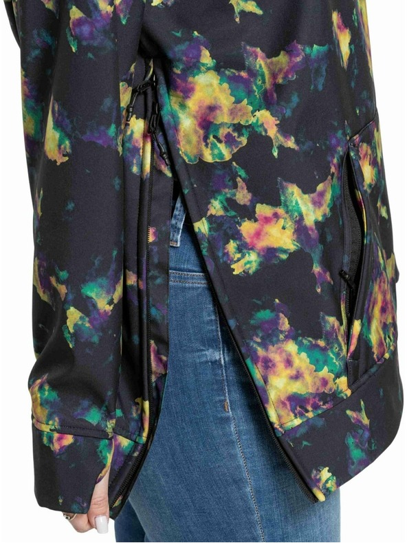 Meatfly Meatfly jachetă softshell damă Alita Acuarelă Întunecată | Multicolor |