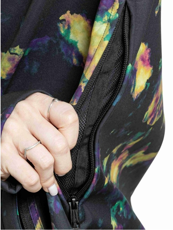 Meatfly Meatfly jachetă softshell damă Alita Acuarelă Întunecată | Multicolor |