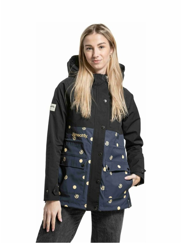Meatfly Meatfly jachetă stradală damă Xita Buline Galbene |