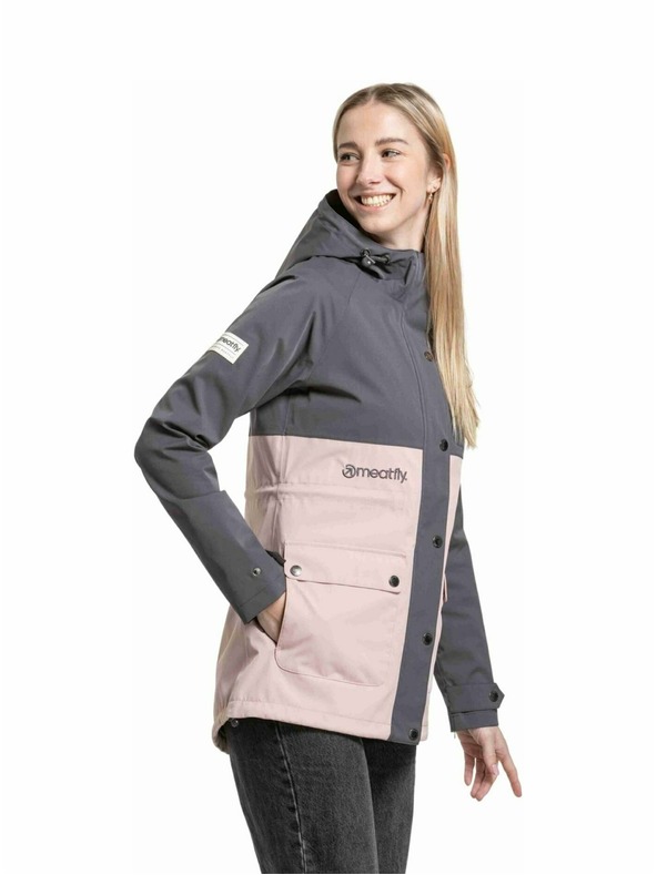 Meatfly Meatfly jachetă stradală damă Xita Gri / Mauve | Gri |