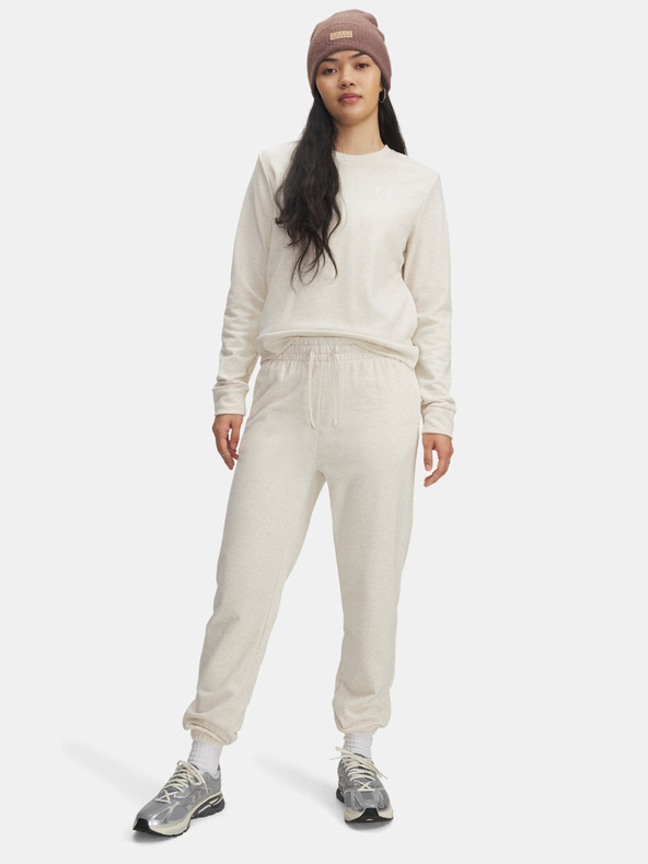 Under Armour Pantaloni sport damă Under Armour UA Rival Terry Joggers-BRN