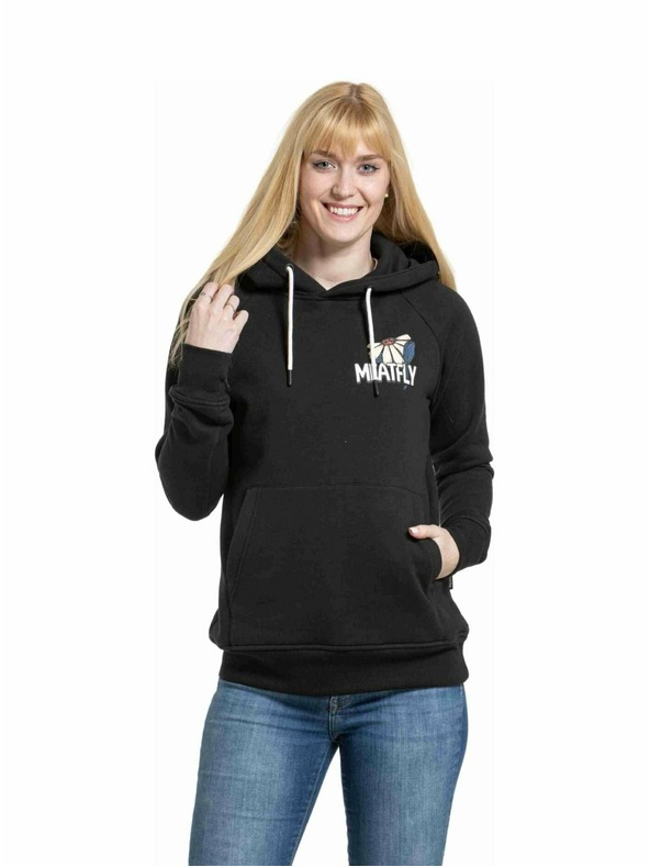 Meatfly Meatfly hanorac damă Watani Negru Flori